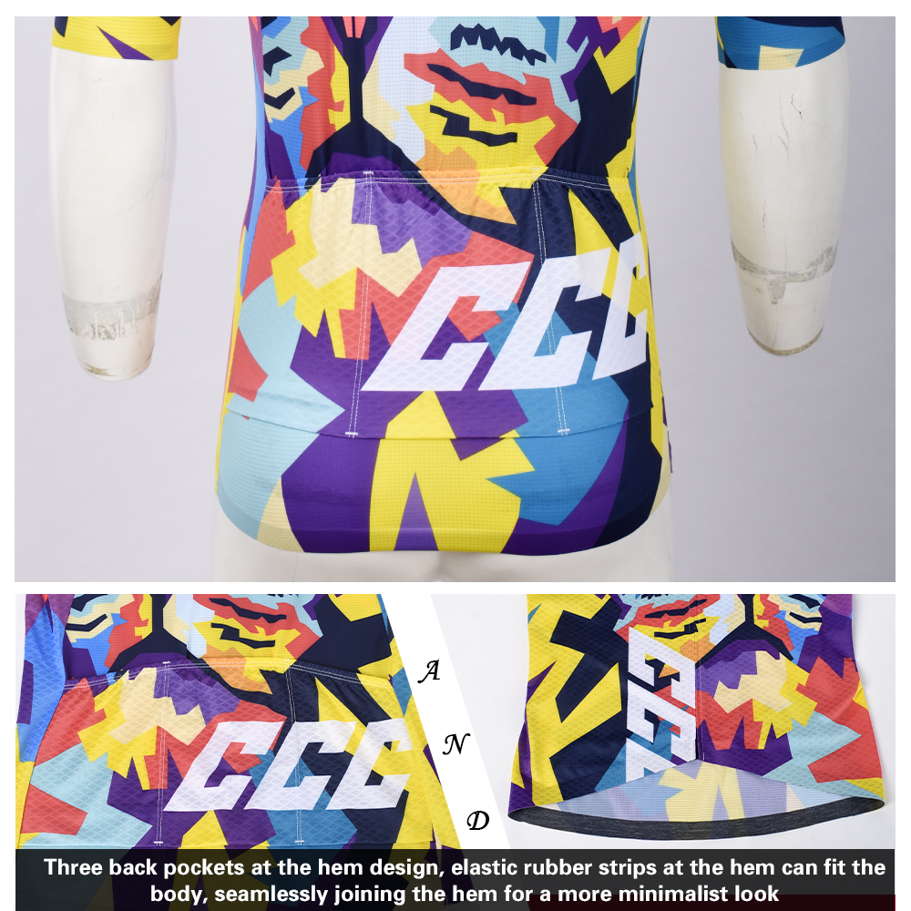 men short sleeve cycling jersey